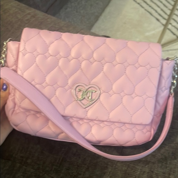 Juicy Couture Handbags - Juicy Couture Light Purple Heart Bag